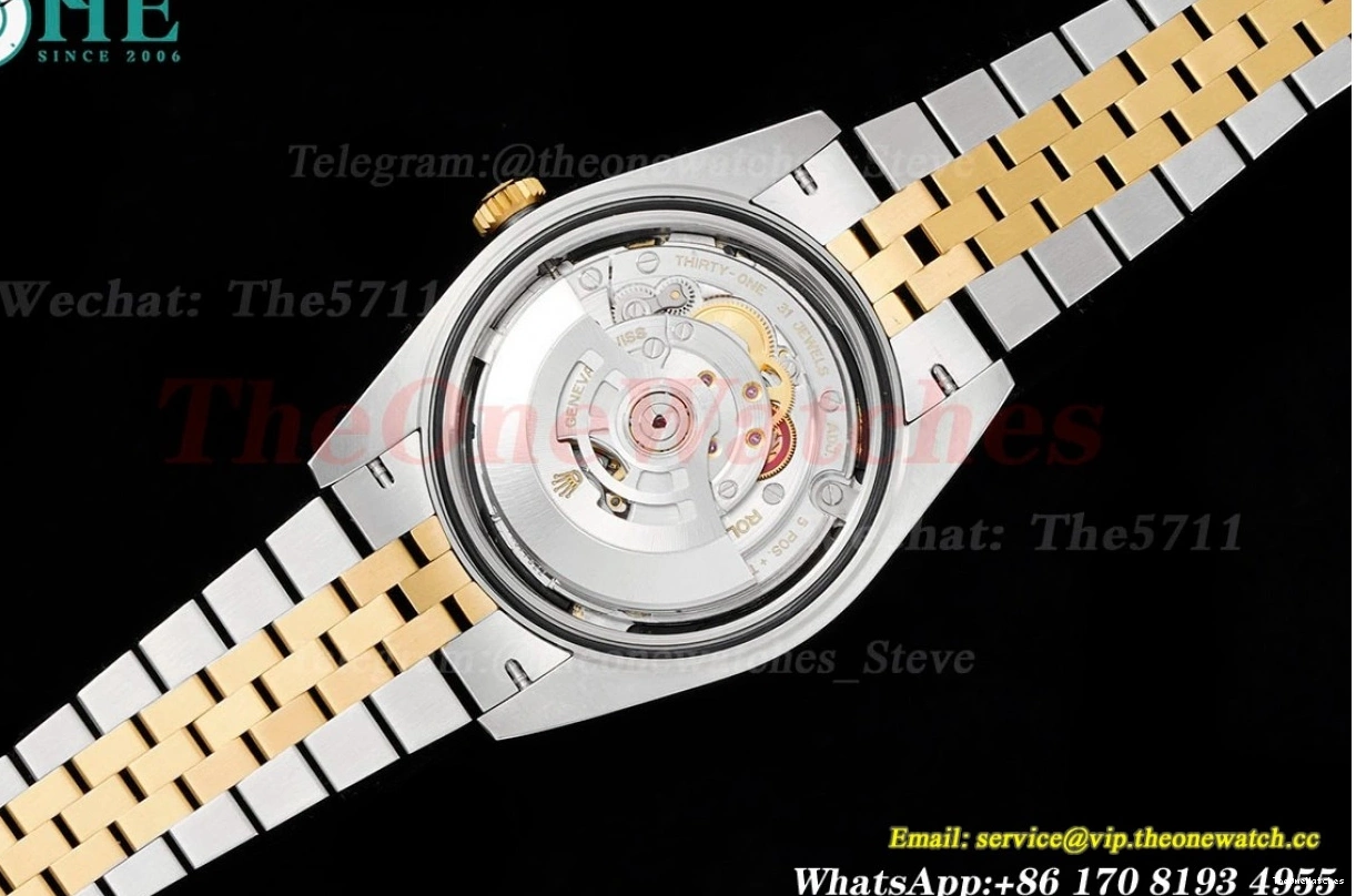 VR3235 Dial 41mm YG SS 126333 904L Jubilee Mop King Datejust Flt 0417